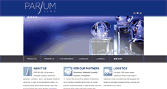 Desktop Screenshot of parfumline.hu